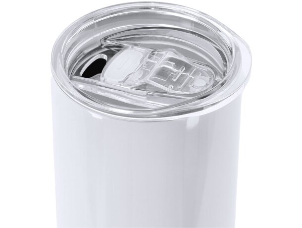 Vaso térmico Mizu 600ml blanco brillo para sublimación detalle 4