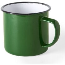 Taza metálica Wilem 380 ml estilo retro vintage