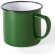 Mug personalizada metal 380 ml estilo vintage amarilla