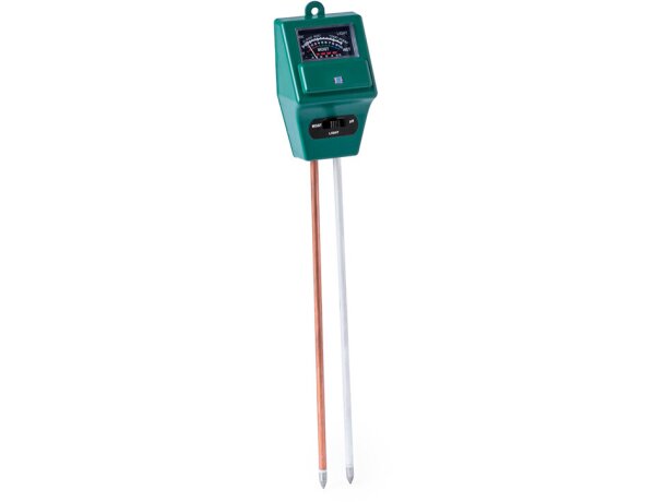 Combitester Pyrom medidor suelo 3 en 1 pH humedad luz detalle 2