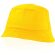 Gorro para la playa en algodón amarillo