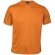 camiseta tallas de adulto deportiva 135 gr personalizada naranja
