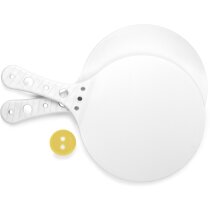 Palas y pelota para jugar al aire libre personalizada blanca Palas y pelota para jugar al aire libre personalizada blanca