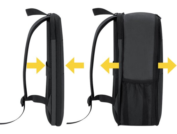 Mochila Oracle extensible para portátil hasta 15 pulgadas detalle 3