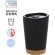 Vaso térmico Doyle de pp reciclado con base de corcho 260ml detalle 1