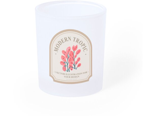 Vaso cristal sublimación Loter 330ml acabado mate detalle 2