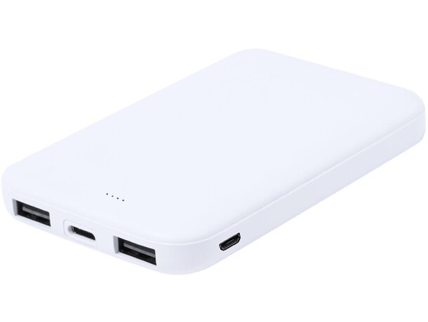 Powerbank 5000 mah de plástico reciclado Nawey Rcs detalle 2