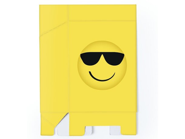 Funda para tabaco con emoticonos grabada