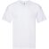 Camiseta personalizada Iconic V-neck de algodón peinado blanca