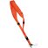 Lanyards con logo doble impermeable Bob de nylon 190T cinco colores naranja Lanyard Bob doble de nylon naranja