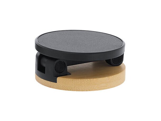 Soporte magnético Frelix de bambú con MagSafe plegable detalle 4