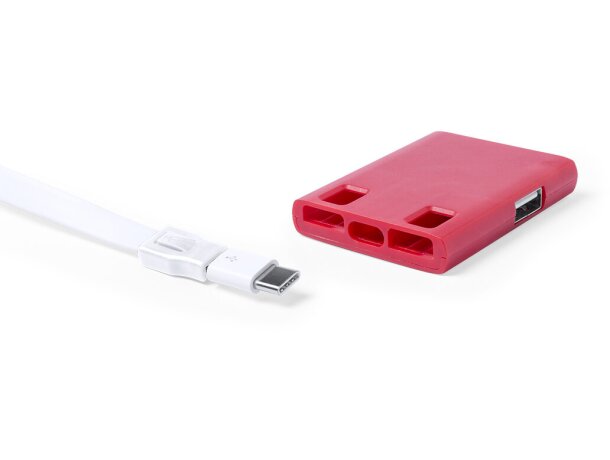 Puerto Usb Yurian con logo rojo