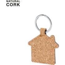Llaveros de casa corcho natural eco