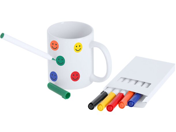 Set 6 rotuladores Kuyam para cerámica con fijación térmica detalle 2