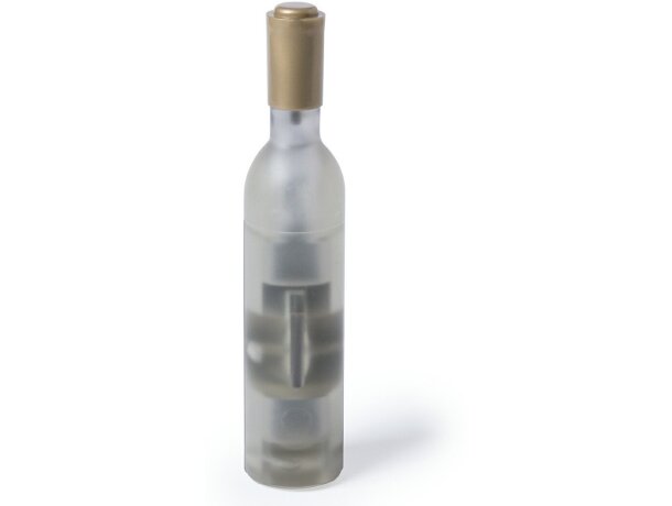 Sacacorchos con forma de botella barato blanco