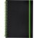 Libreta Bilbo con anillas y tapas flexibles en polipropileno Verde claro