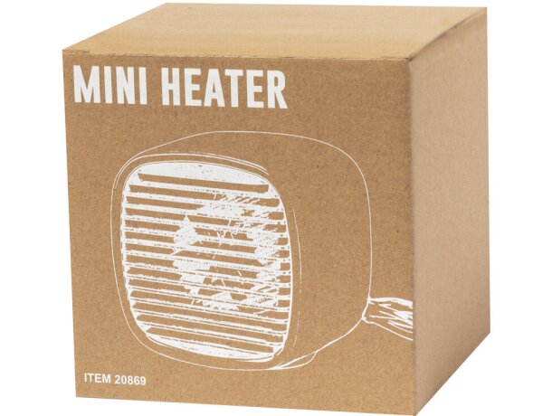 Mini calefactor portátil Durden 600w para espacios pequeños detalle 4
