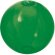 Balón Nemon de playa de pvc traslucido verde