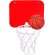 Canasta Jordan de baloncesto con pelota personalizada rojo