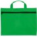 Portadocumentos non woven con asa de mano Verde