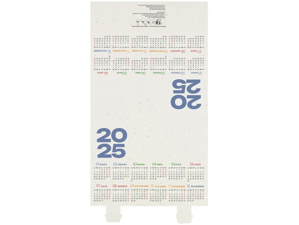 Calendario sobremesa semilla Koryo detalle 3