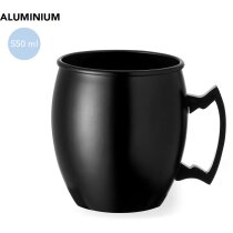 Taza sublimado metálica Ashley de aluminio 540 ml