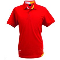Polo manga corta unisex combinado 220 gr con logo Polo manga corta unisex combinado 220 gr con logo