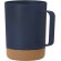 Taza Jurgen de pp reciclado con asa de corcho natural 400ml detalle 2