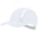 Gorra deportiva Hakos con microfibra y paneles de redecilla Blanco