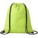Mochila de cuerdas poliéster variados colores Verde claro