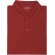 Polo de manga corta tejido técnico unisex 180 gr personalizado rojo