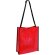 bolsa con clip central para cerrar personalizada roja