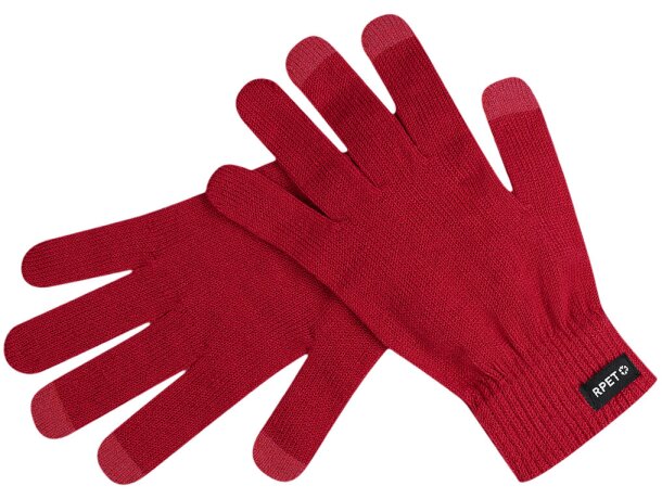 Guante táctil Brolyn de poliéster reciclado RPET detalle 3