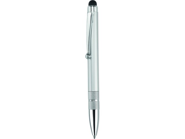 Bolígrafo con lápiz táctil y clip personalizado
