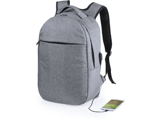 Mochila Rigal personalizada gris