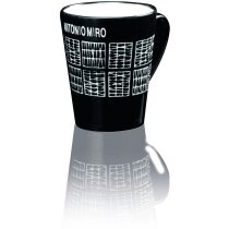 Taza decorada Mildu de Antonio Miró personalizada Taza decorada Mildu de Antonio Miró personalizada