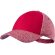 Gorra running publicitaria bicolor de poliéster