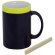 Taza Con Tiza Como Detalle De Bodas Colorful Amarillo