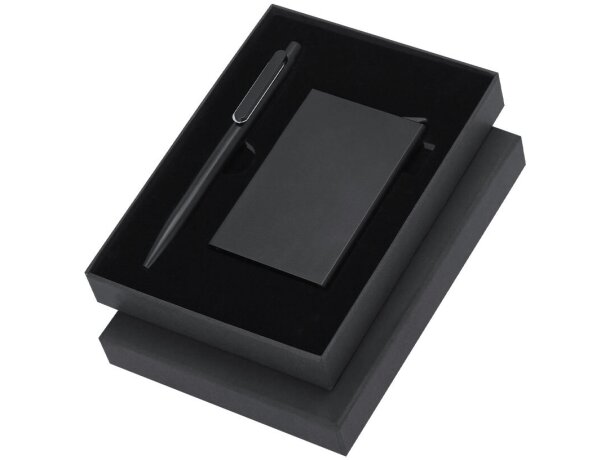 Set Randolph con bolígrafo y tarjetero RFID en aluminio reciclado detalle 2
