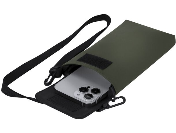 Portatodo Kryan en PU con cierre de velcro y mosquetones detalle 3