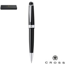 Cross Bailey Light resina negra cromo pulido