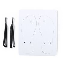 Chanclas Badrak con suela EVA totalmente blanca