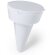 Cenicero cono para la arena Blanco