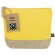 Neceser Thilo Fairtrade de yute laminado y algodón 170 g/m² Amarillo