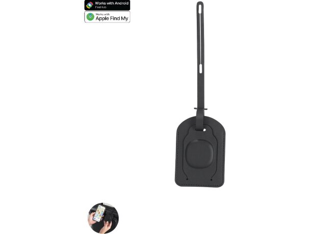 Identificador maletas localizador Laloc con tecnología Apple detalle 1