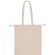 Bolsa algodón Panthus con asas largas reforzadas 180 g/m² Natural