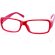 Gafas sin cristal en varios colores personalizada roja