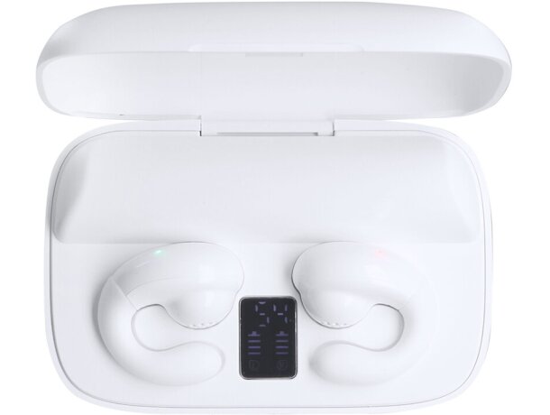 Auriculares power bank Haxel con bluetooth 5.4 y carga usb detalle 2