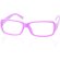 Gafas sin cristal en varios colores personalizada rosa