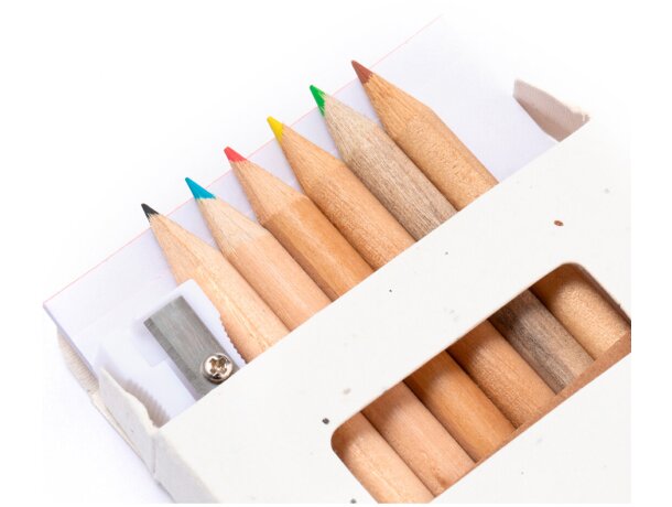 Set semillas Elaris con lápices y papel plantable petunia detalle 6